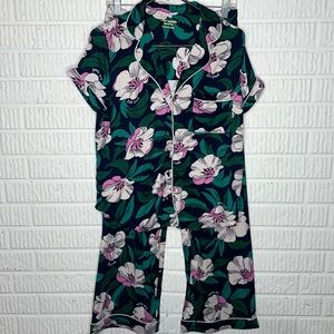 Kate Spade Floral Pajama Set Size M